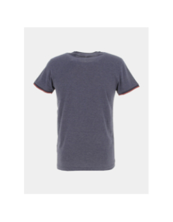 T-shirt avec poche cousue bleu marine homme - Sunvalley