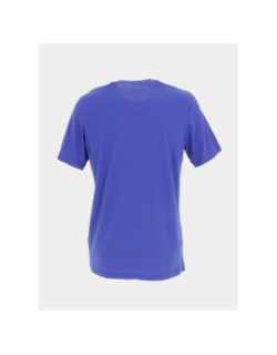 T-shirt james écriture camouflage bleu enfant - Jack & Jones