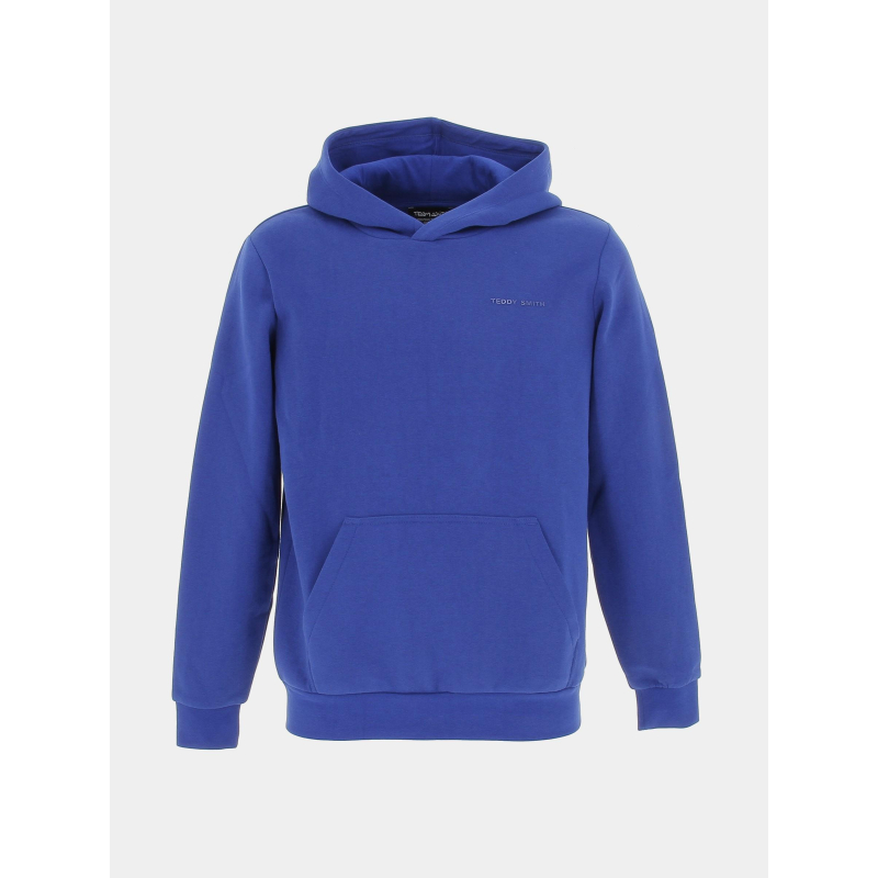 Sweat à capuche s-nark bleu enfant - Teddy Smith