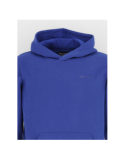 Sweat à capuche s-nark bleu enfant - Teddy Smith