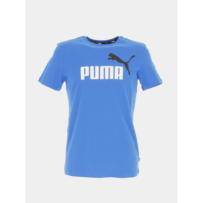T-shirt essential logo bleu enfant - Puma