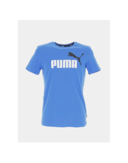 T-shirt essential logo bleu enfant - Puma