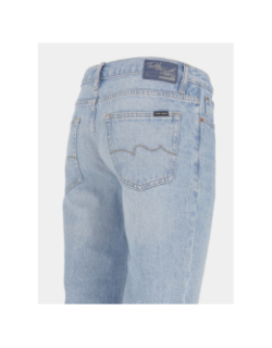 Jean dad pant taille ajustable bleu clair enfant - Teddy Smith