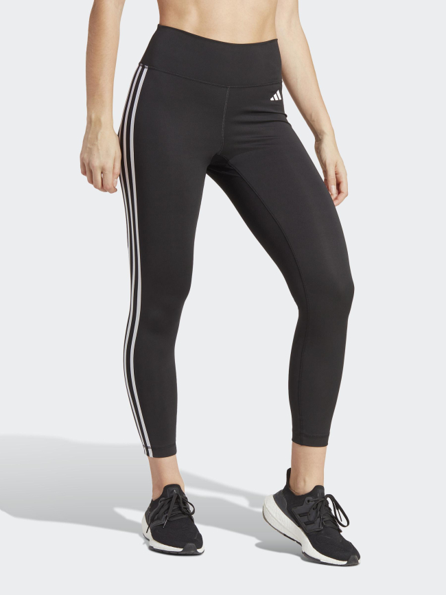 Legging training 3s 78 taille haute noir femme - Adidas
