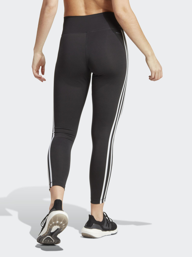 Legging training 3s 78 taille haute noir femme - Adidas