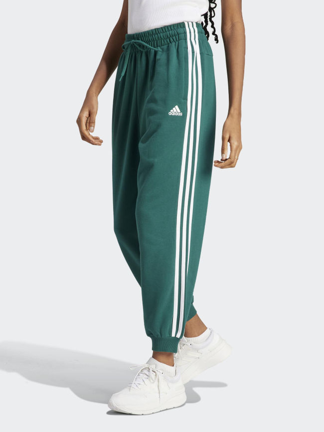 Jogging essential 3s loose fit vert femme - Adidas