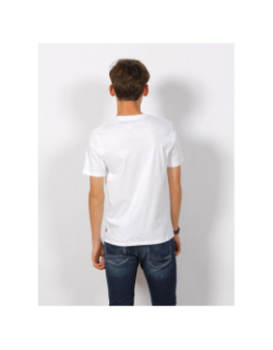 T-shirt graphic crewneck blanc homme - Levis