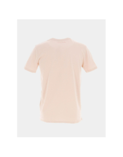 T-shirt ticlass basic rose pâle homme - Teddy Smith