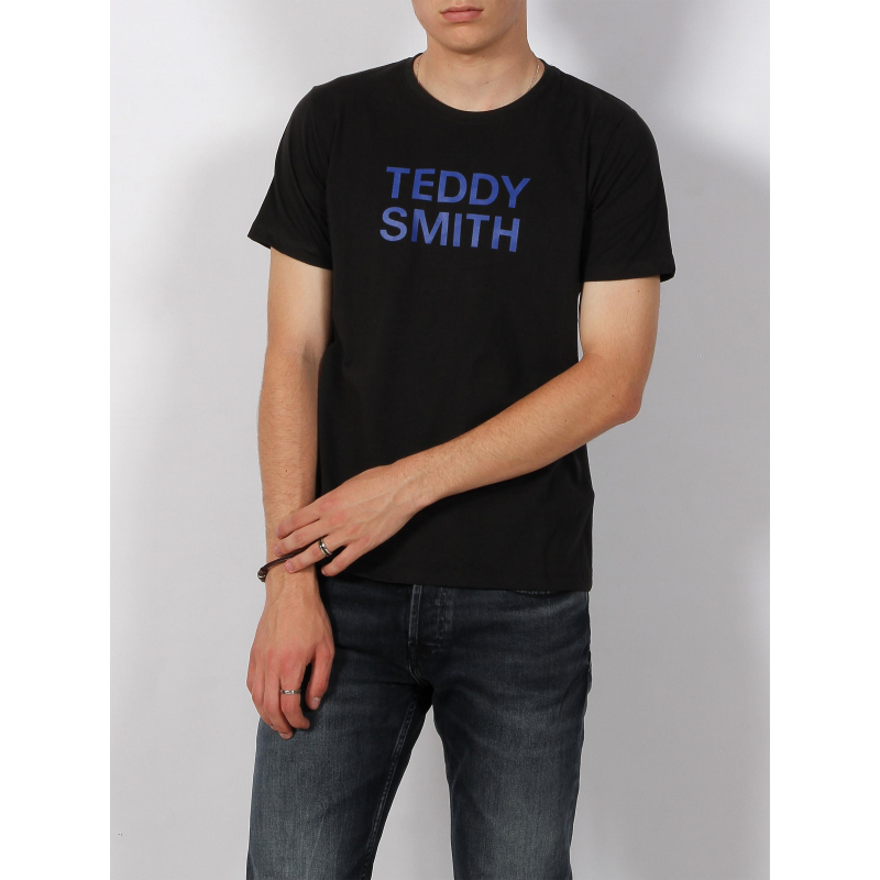 T-shirt ticlass 3 noir garçon - Teddy Smith
