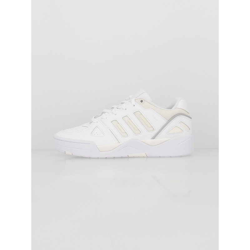 Baskets style b-ball midcity low beige blanc homme - Adidas
