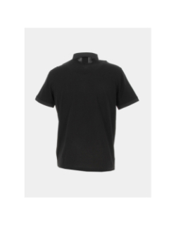 Polo manches courtes logo imprimé noir homme - Armani Exchange