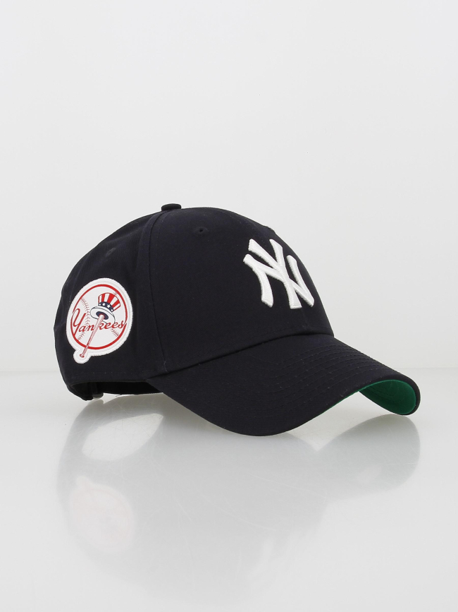 Casquette team patch Yankees 9 forty marine homme - New Era