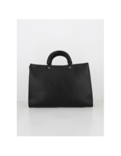 Sac à main tote nero motif python noir femme - Lui Jo