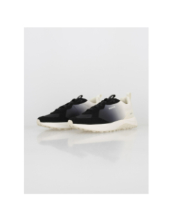 Baskets basses kane runn dégradé noir crème femme - Hugo