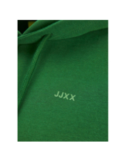 Sweat à capuche abbie relax vert femme - JJXX