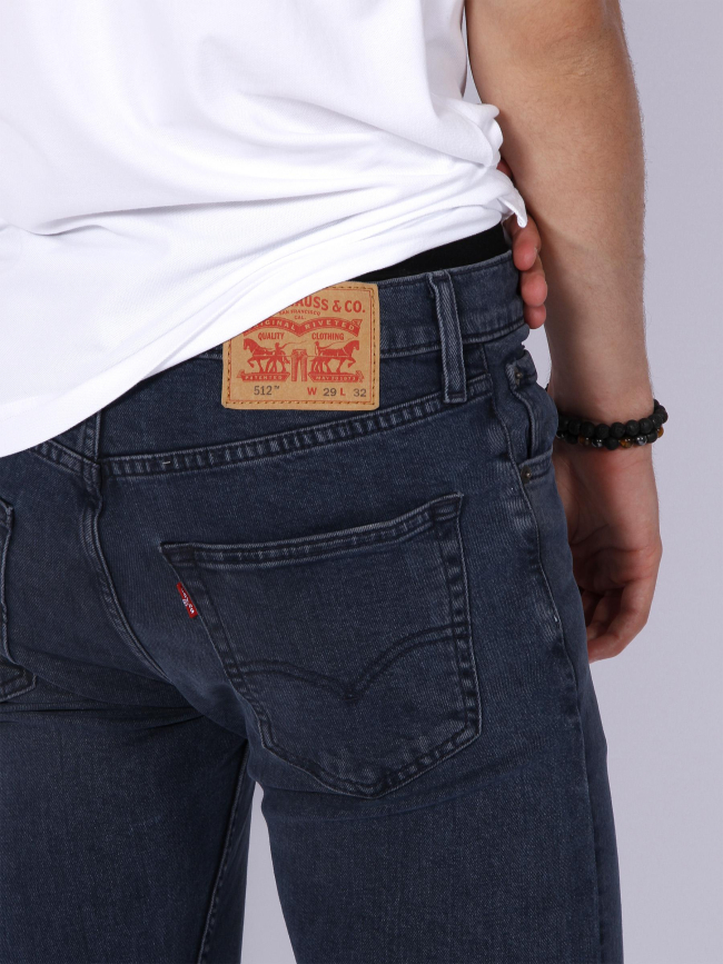Jean slim 512 taper bleu marine homme - Levis