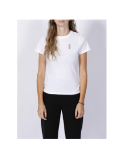 T-shirt classic logo colorié imprimé blanc femme - Hugo