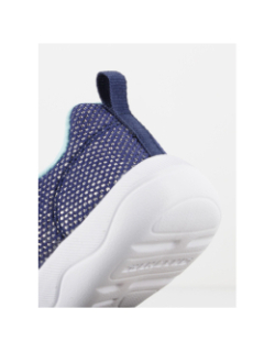 Baskets stepz 2.0 à scratch argenté bleu enfant - Skechers