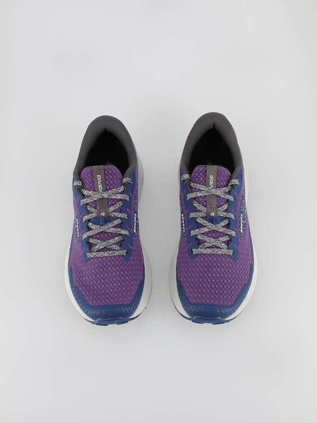 Chaussures de trail divide 4 violet femme - Brooks