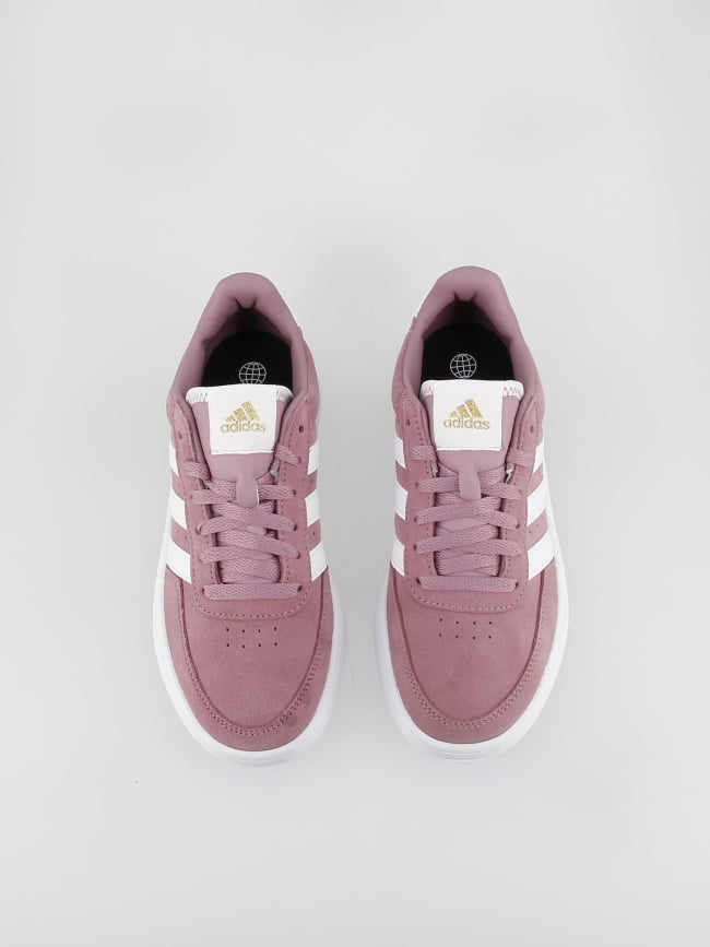 Baskets basses breaknet 2.0 rose femme - Adidas