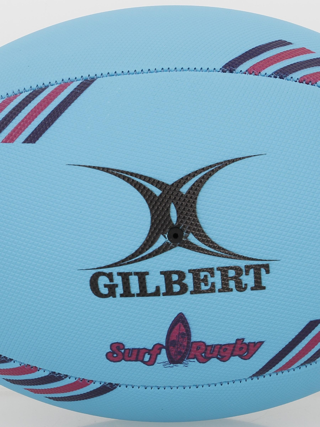 Ballon rugby Gilbert- Photon Ciel/bleu@@Rouge/Bleu- Gladiasport