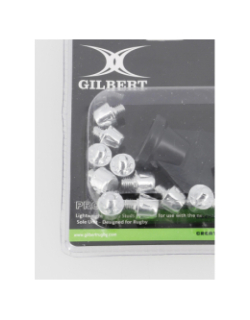 Crampons de rugby prolite 10 mm x 12 argenté - Gilbert