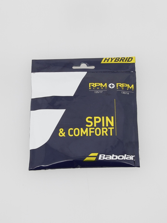 Cordage de tennis hybride rpm blast/soft - Babolat