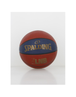 Ballon de basket lnb 2022 bleu orange - Spalding