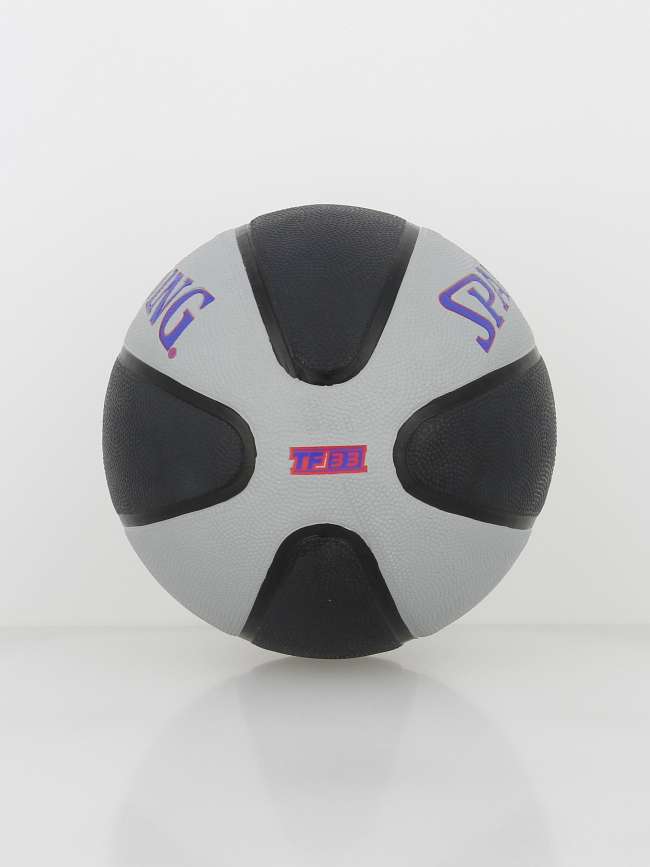 Ballon de basketball tf-33 redbull half gris noir - Spalding