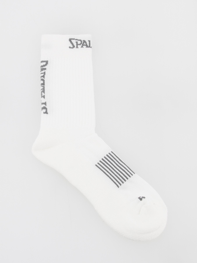 Chaussettes de sport coloured blanc gris - Spalding