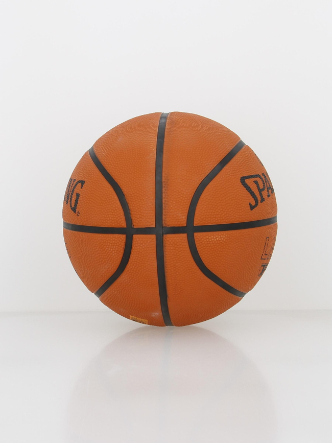Ballon de basketball layup 50 t6 rubber orange - Spalding