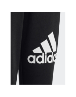 Jogging logo imprimé noir enfant - Adidas