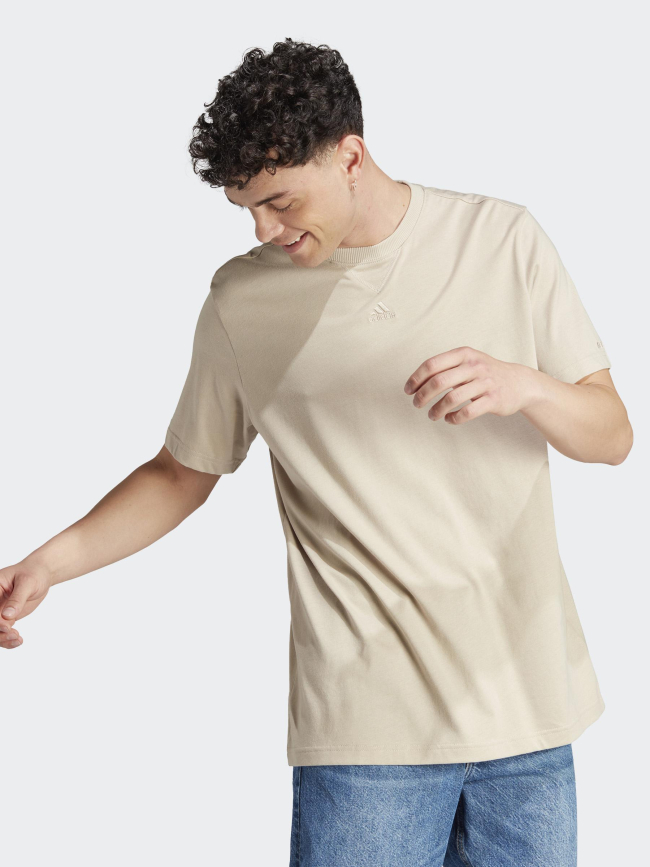 T-shirt uni all szn beige homme - Adidas