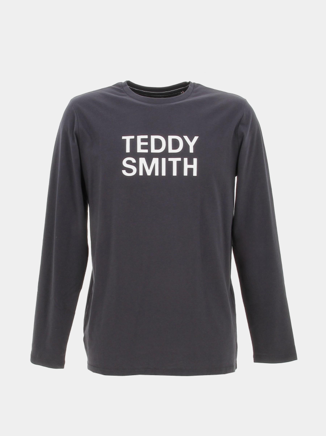 T-shirt manches longues ticlass bleu homme - Teddy Smith