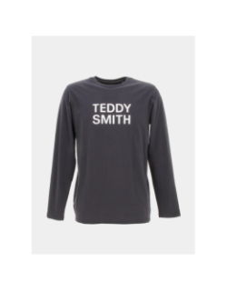 T-shirt manches longues ticlass bleu homme - Teddy Smith
