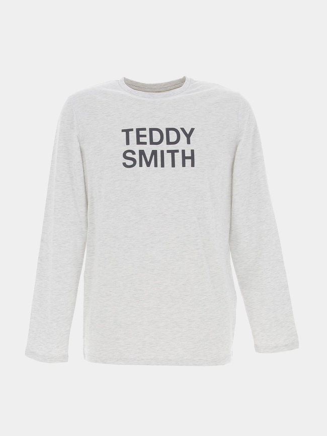 T-shirt manches longues ticlass gris homme - Teddy Smith