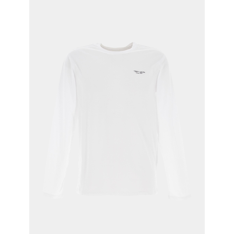 T-shirt manches longues the tee blanc homme - Teddy Smith