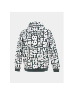 Sweat capuche barry vert enfant - Teddy Smith