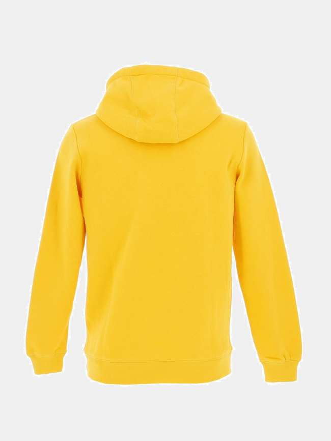 Sweat capuche sevan signature jaune garçon - Teddy Smith