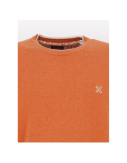 Pull essentiel logo brodé orange homme - Oxbow