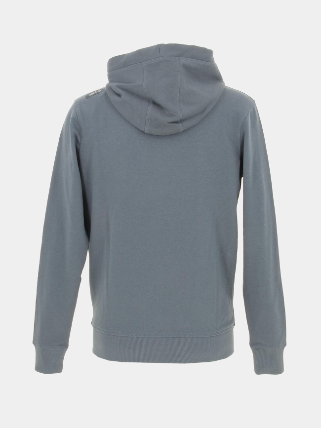 Sweat à capuche zippé bleu homme - Oxbow