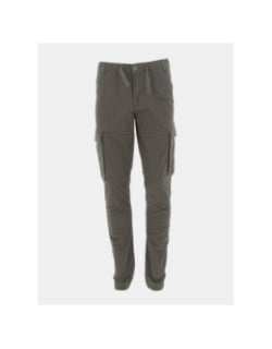 Pantalon cargo murray kaki garçon - Teddy Smith