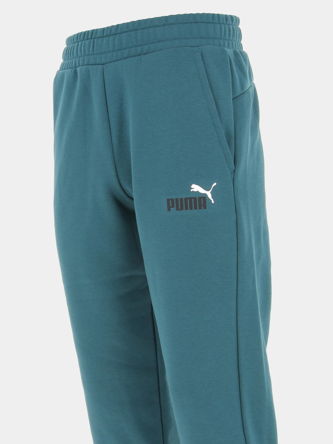 Jogging droit molletonné Puma en vert pour vêtements homme, Galeries  Lafayette : un large choix de $libelle