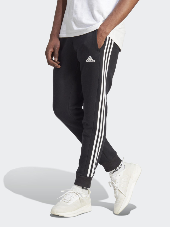 Jogging 3s logo brodé noir homme - Adidas