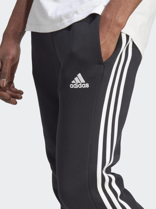 Jogging 3s logo brodé noir homme - Adidas