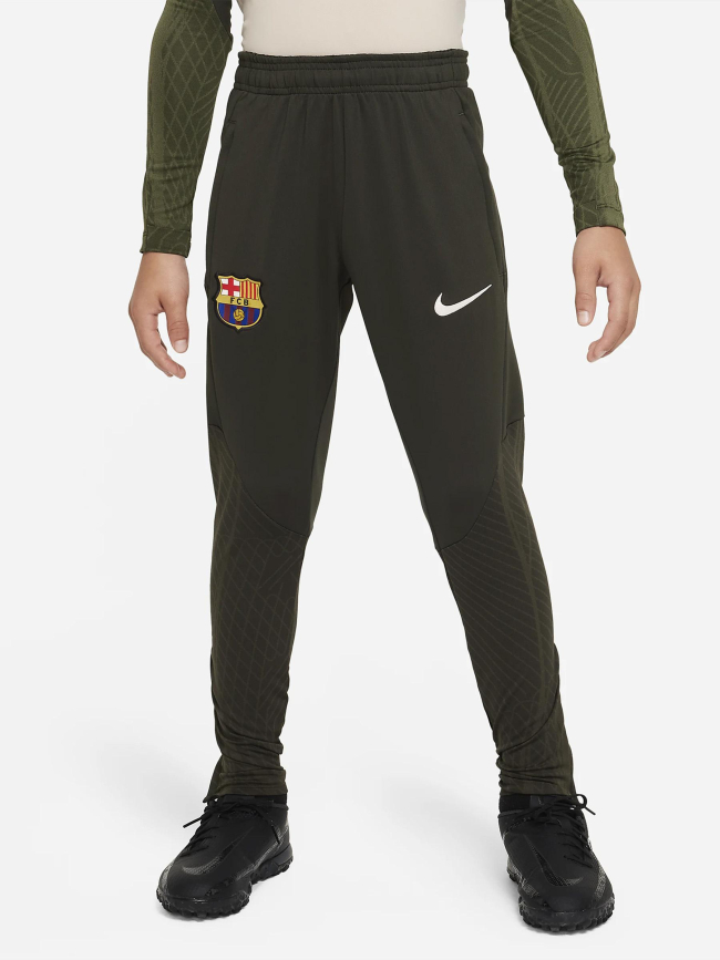 Jogging de football fc barcelone kaki homme - Nike
