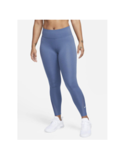 Legging one 7/8 uni bleu femme - Nike