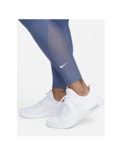 Legging one 7/8 uni bleu femme - Nike