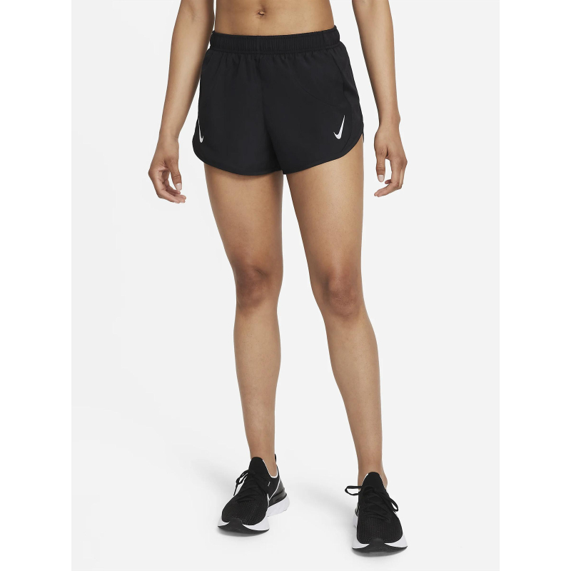 Short de running fast tempo noir femme - Nike