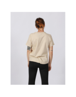 T-shirt sportswear essential icon futura beige femme - Nike